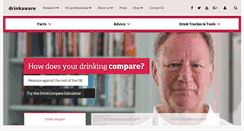 Desktop Screenshot of drinkaware.co.uk